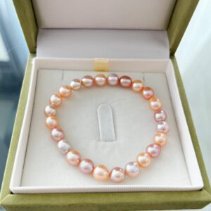 Sunset Glow Pearl Bracelet