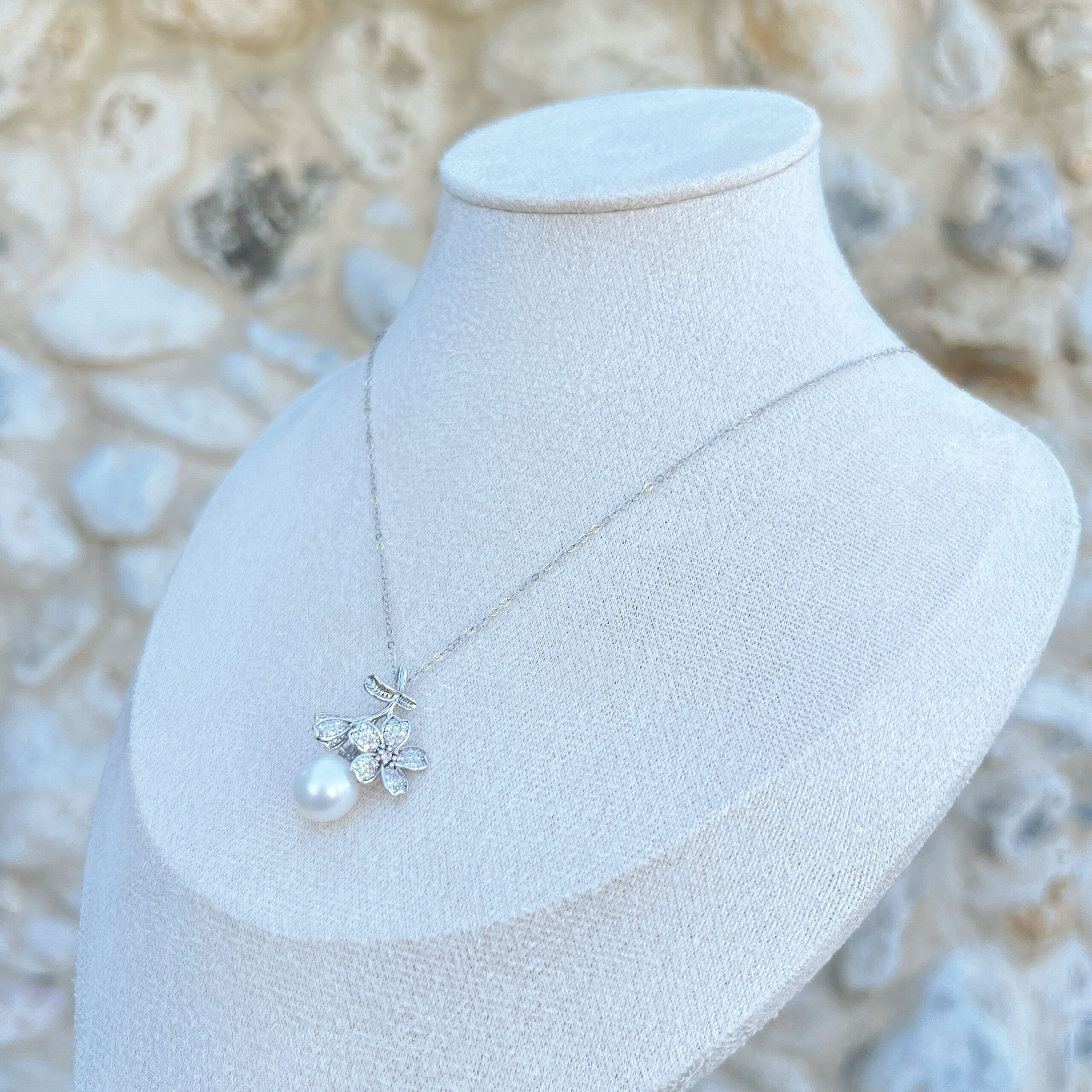 Blossom Pearl Grace Necklace - Image 2